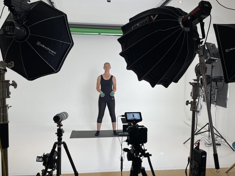 Fitness content production project